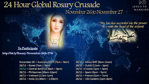 Jesus to Mankind 24 Hour Global Rosary Crusade